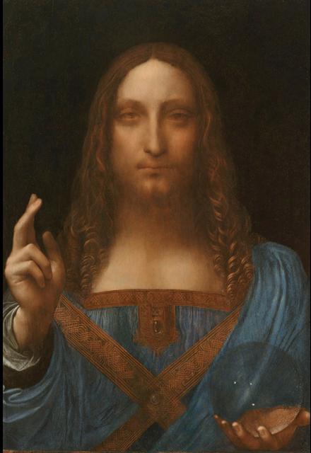 Leonardo Da Vinci's Salvator Mundi!
